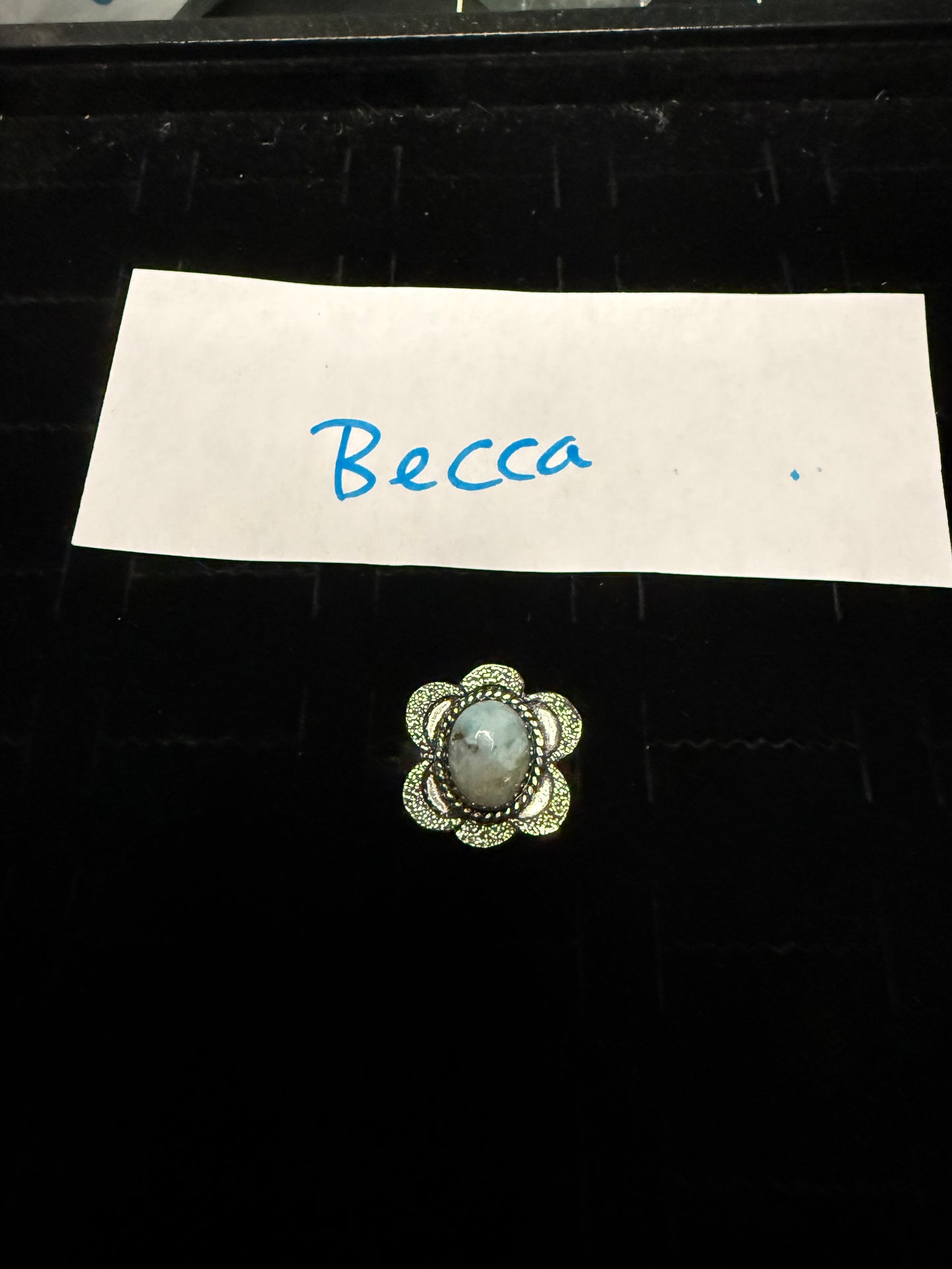 Becca due March 9