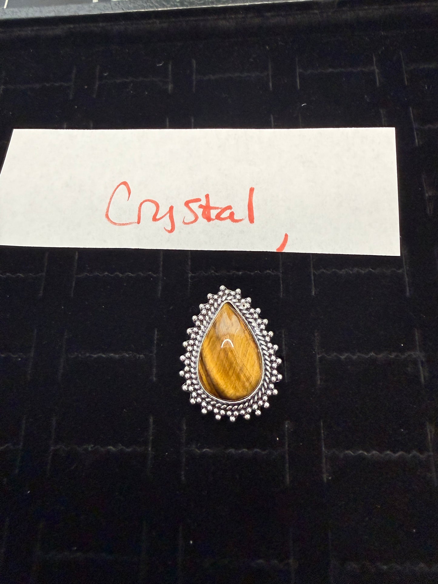 Crystal due April 29