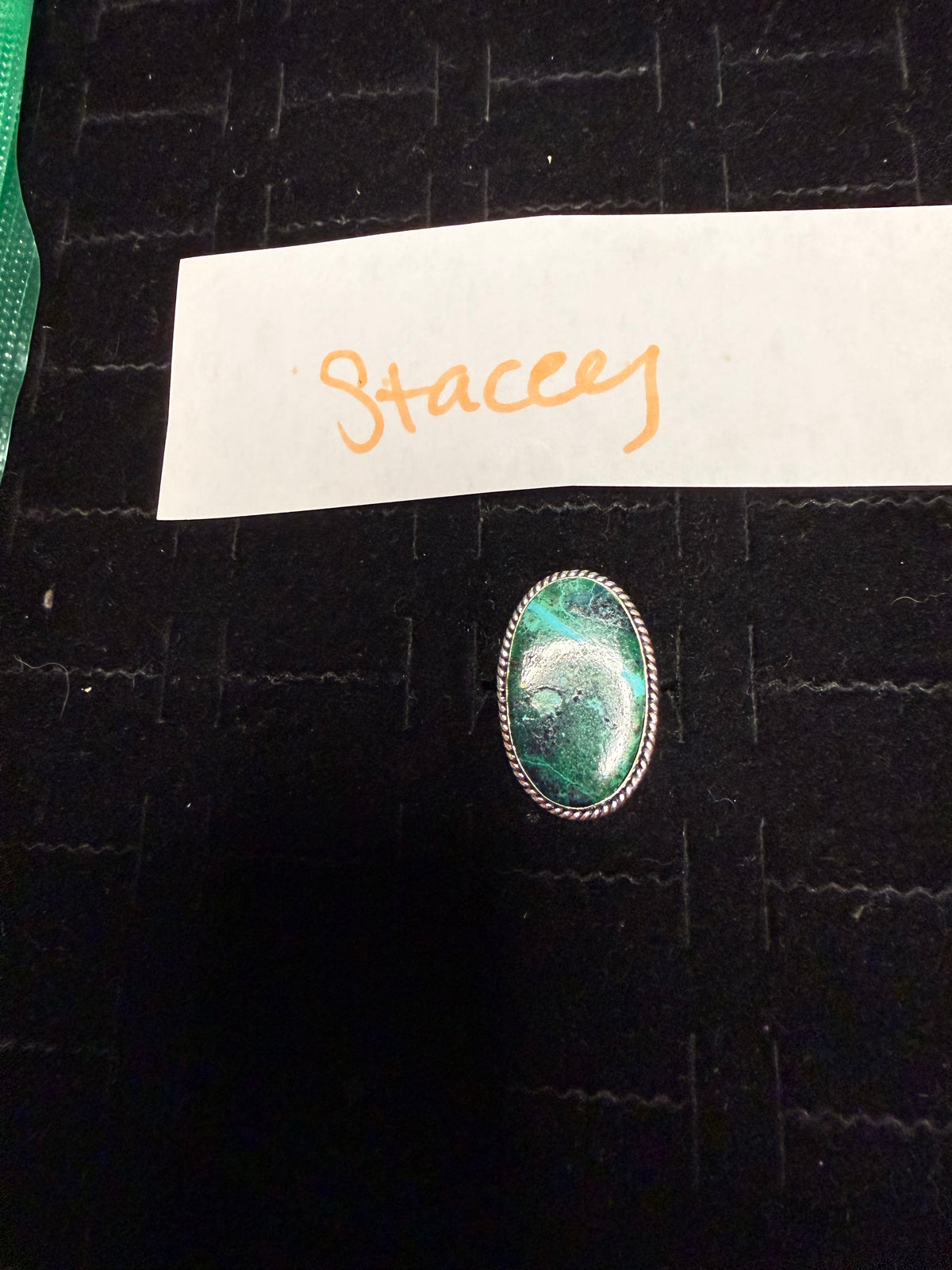 Stacey due Oct 18
