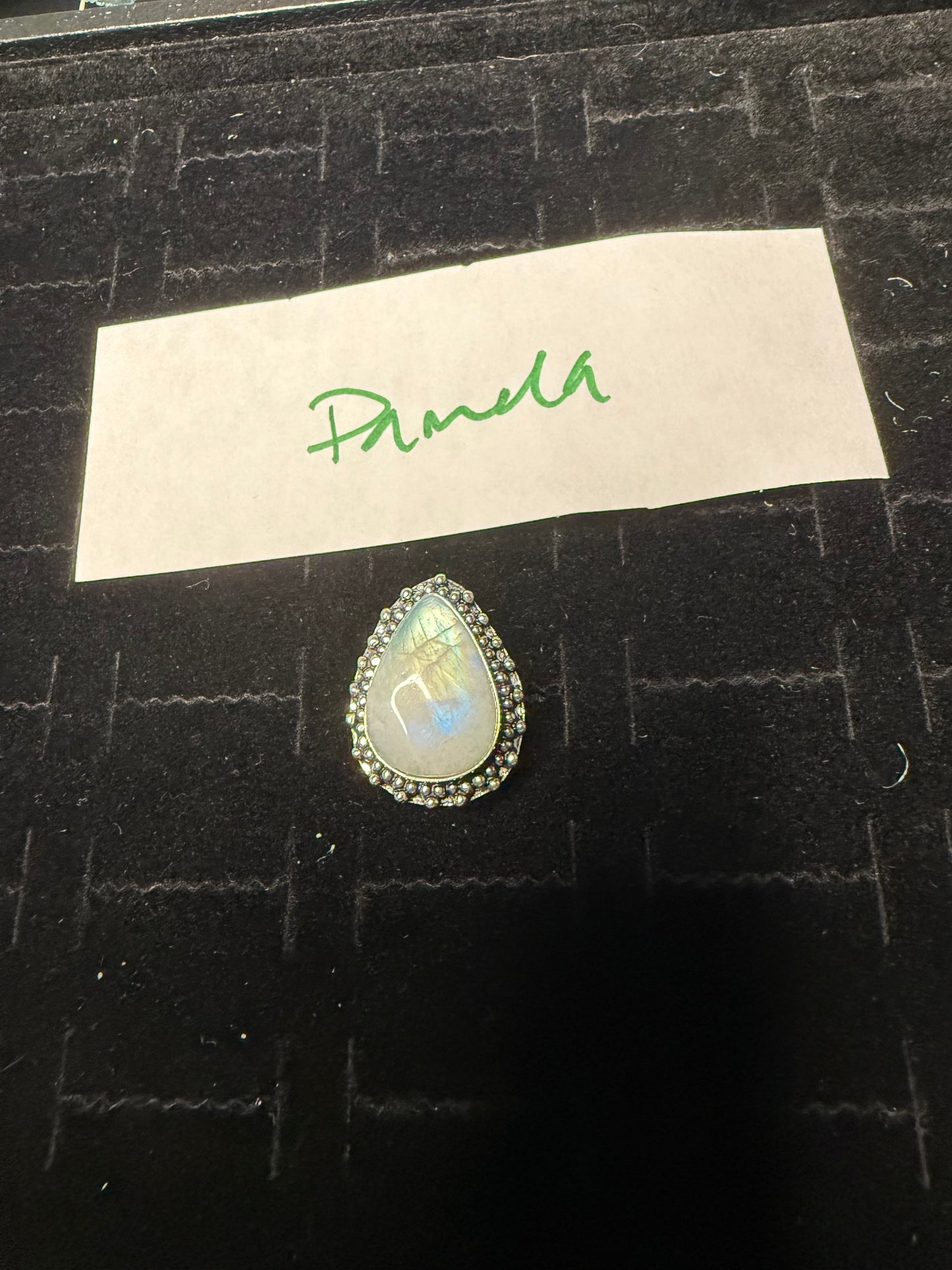 Pamela due March 29