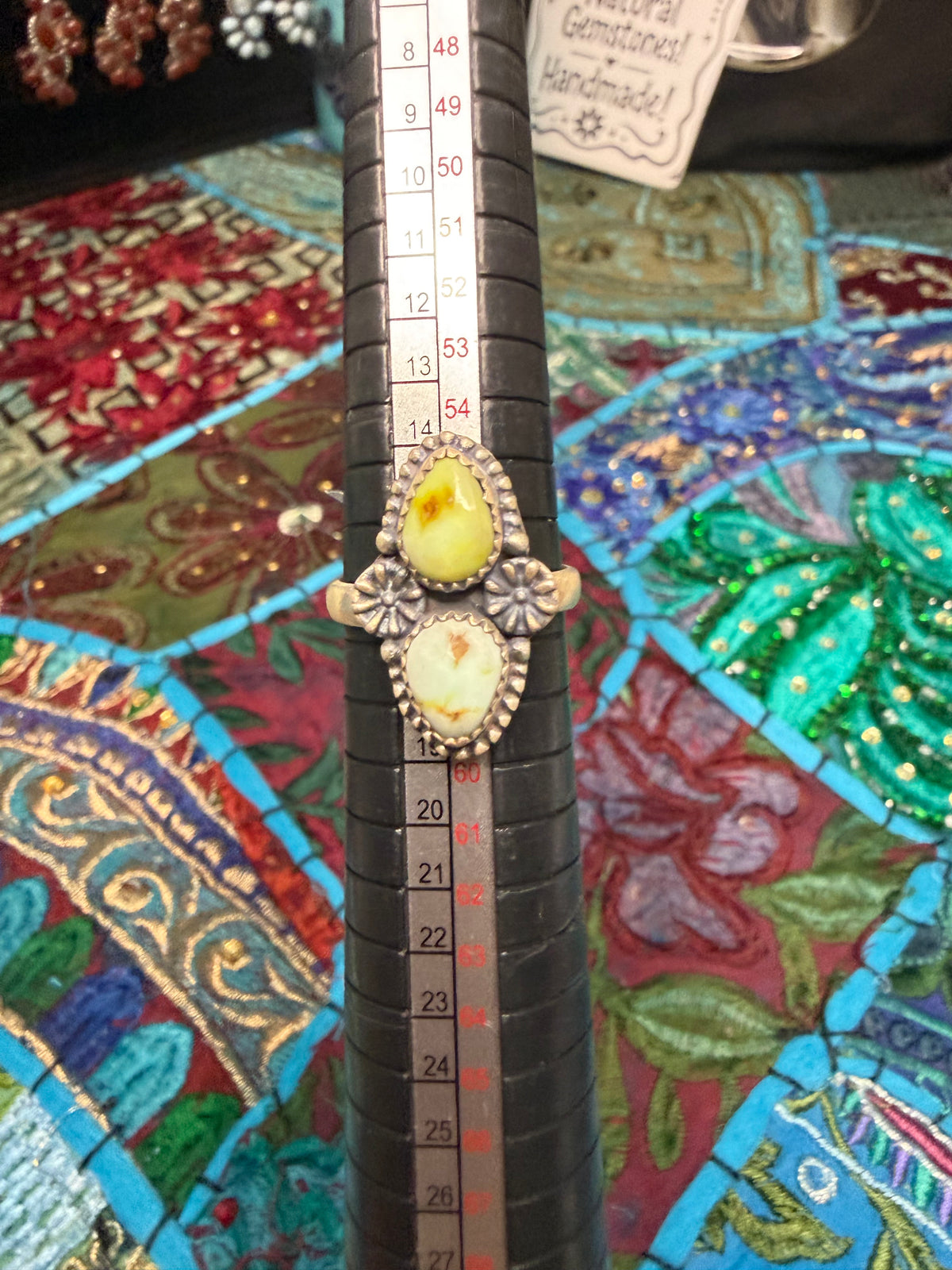 Palomino Turquoise Ring 6-8