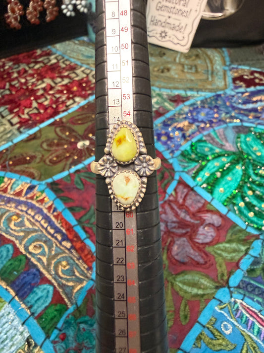 Palomino Turquoise Ring 6-8