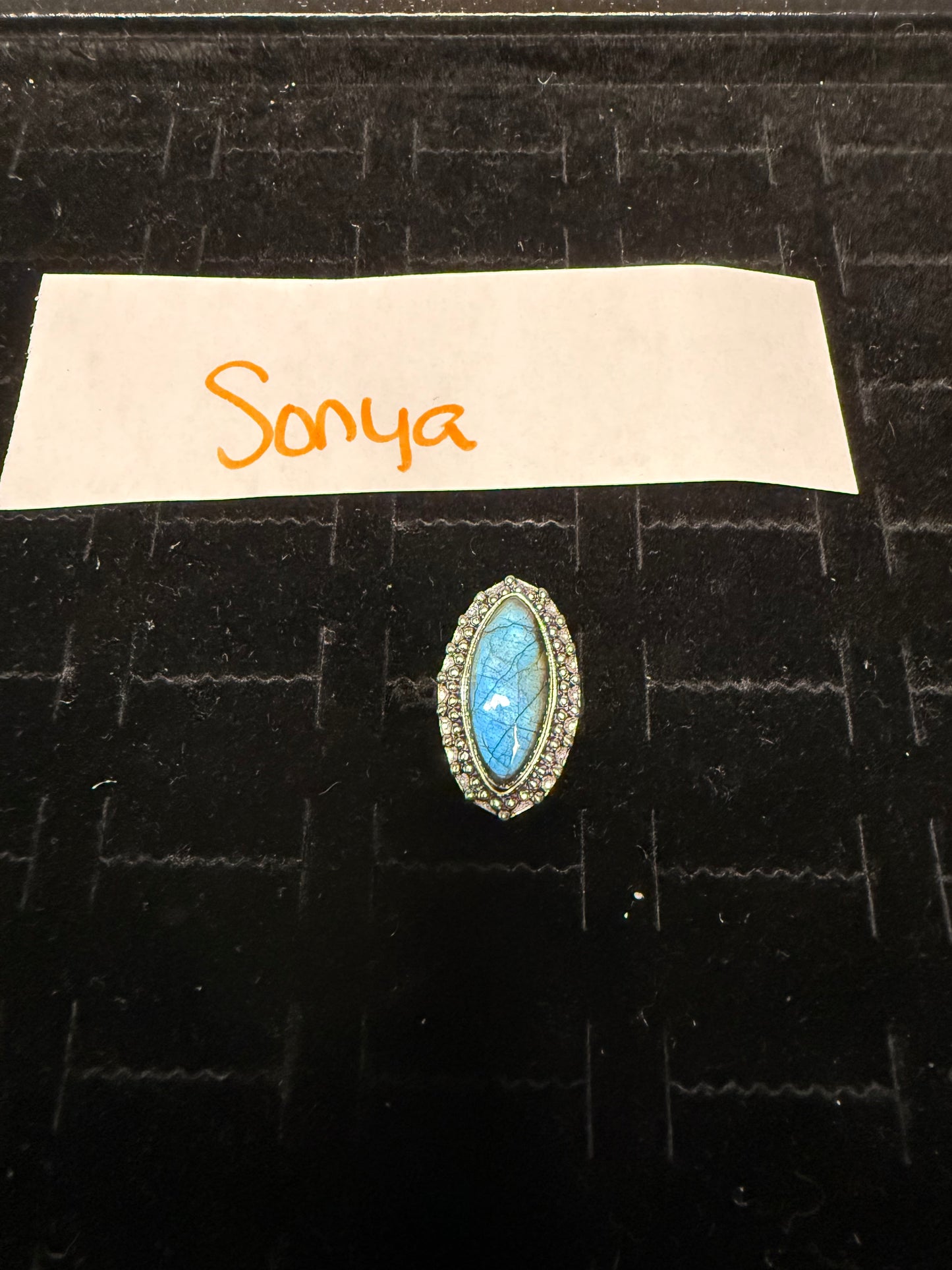 Sonya due March 27