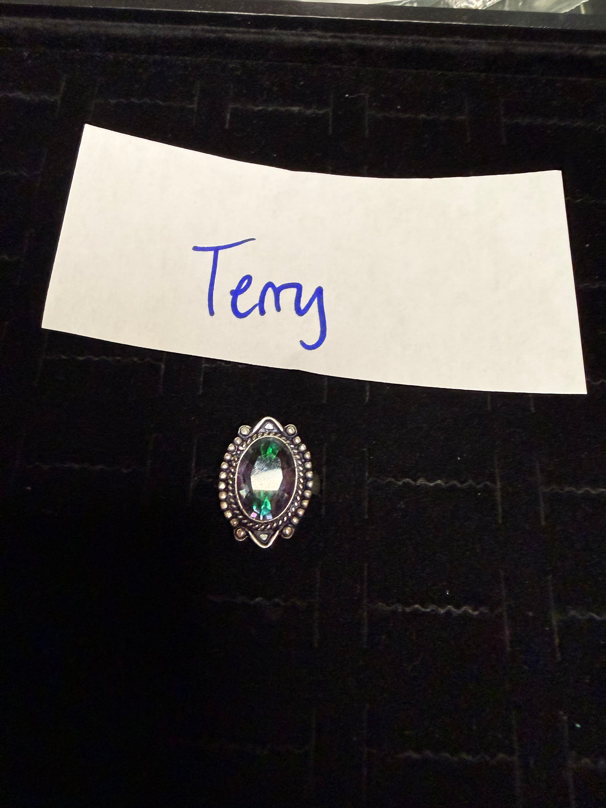 Terry due Oct 2