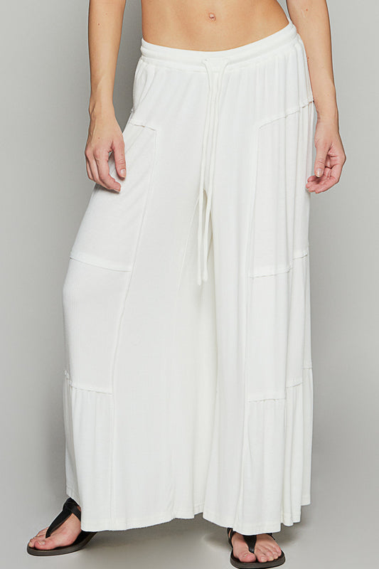 POL Relaxed Pants White