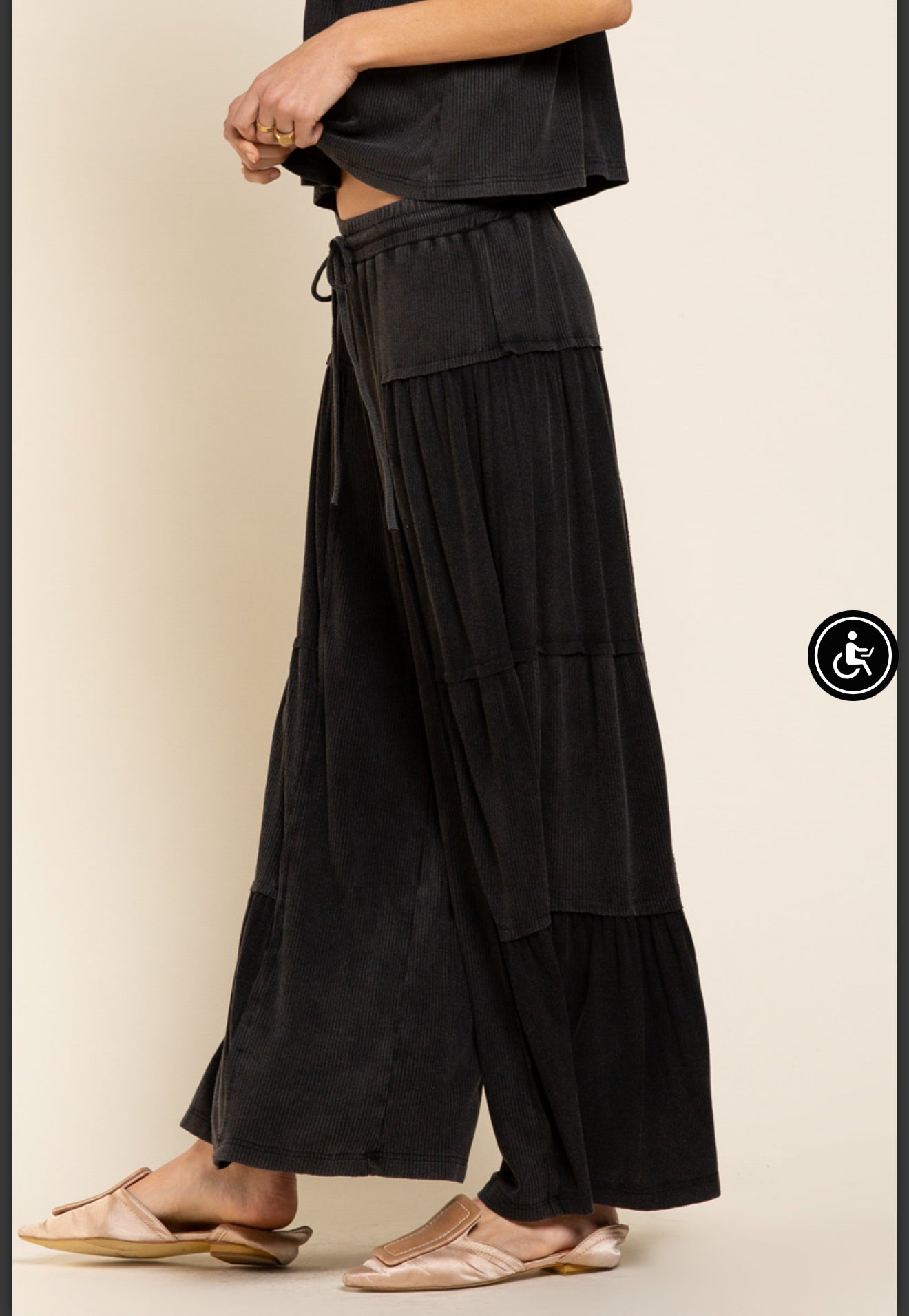 POL Relaxed pants Black