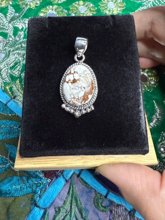 Sterling Wildhorse Pendant