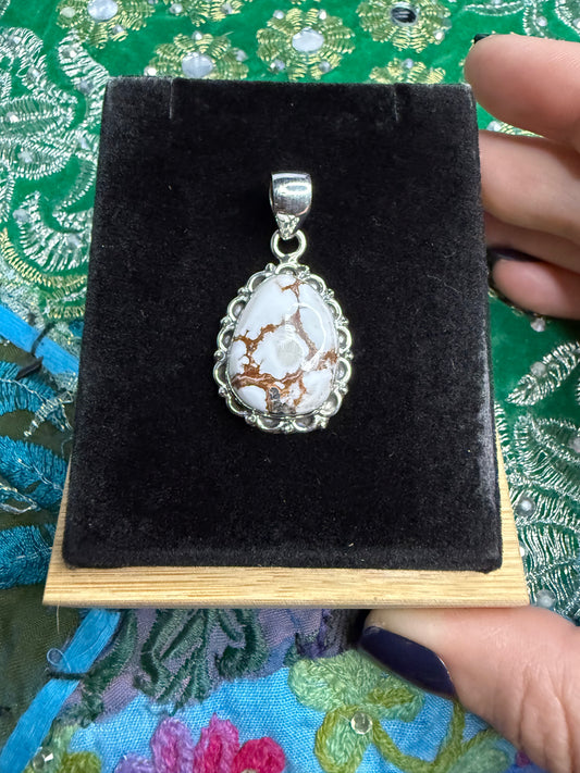 Sterling Wildhorse Pendant