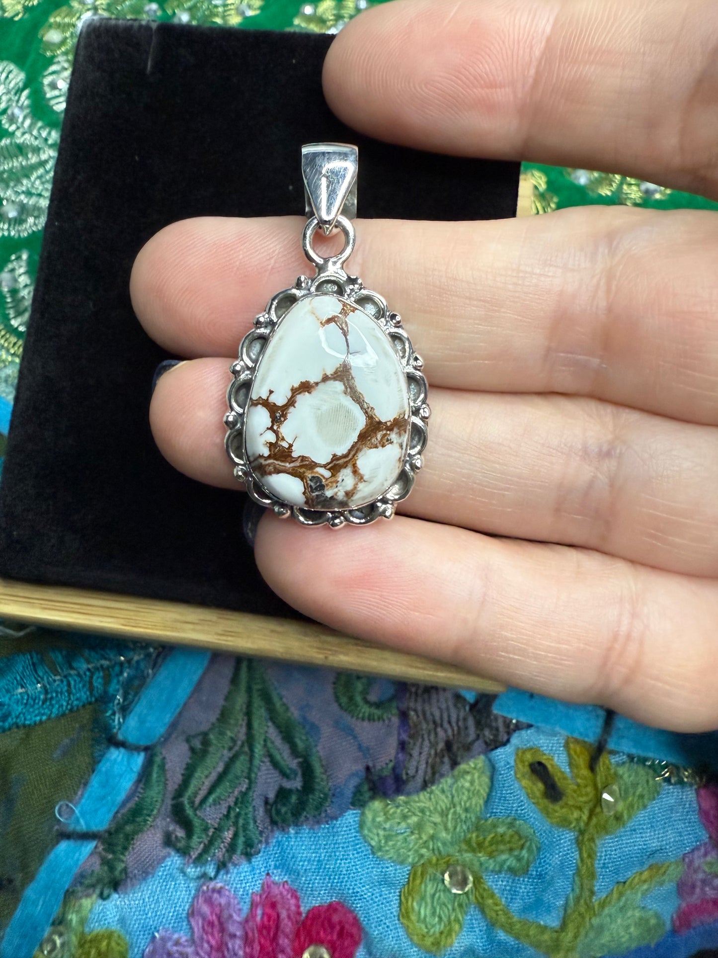 Sterling Wildhorse Pendant