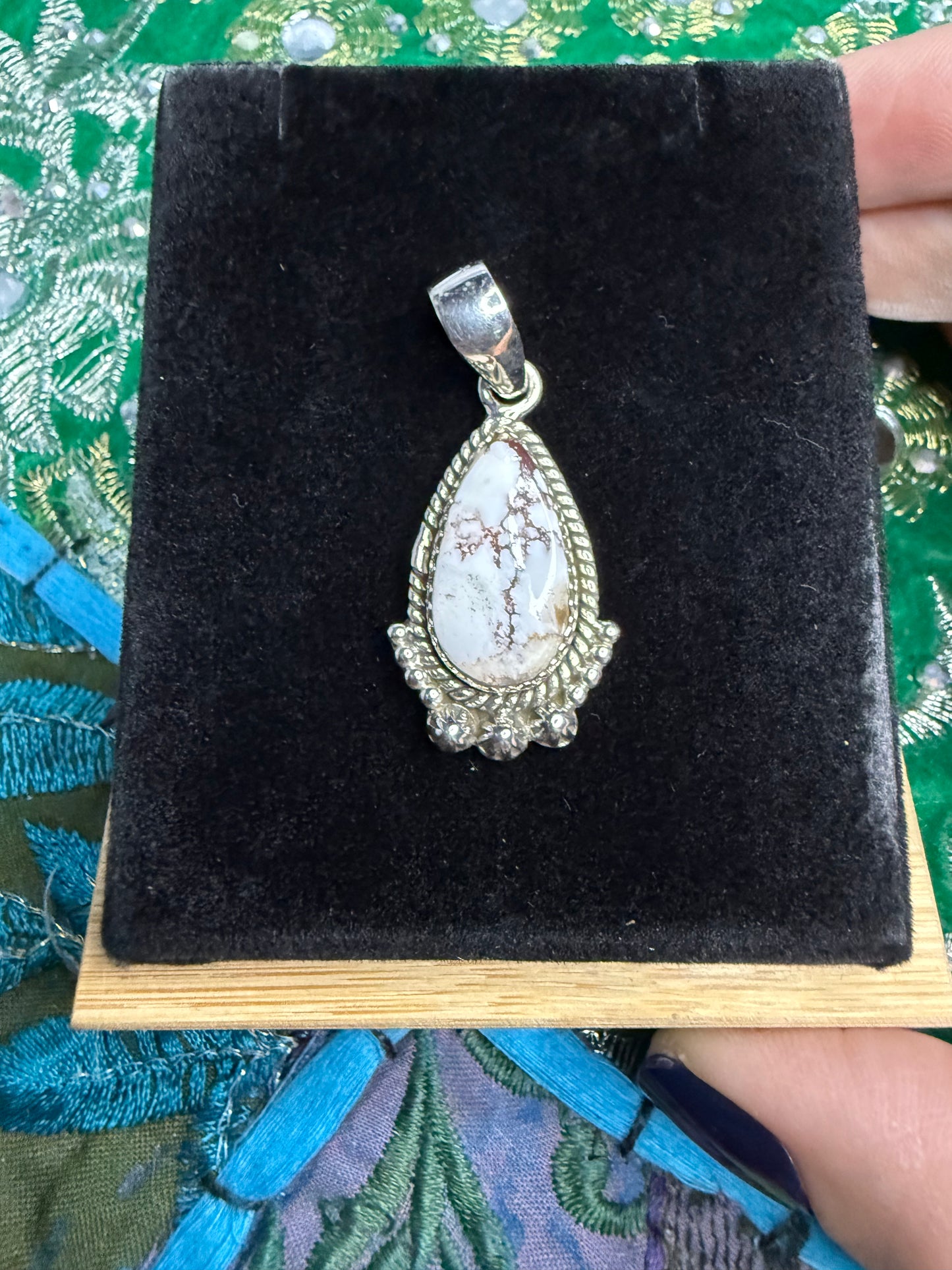 Sterling Wildhorse Pendant