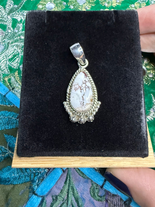 Sterling Wildhorse Pendant