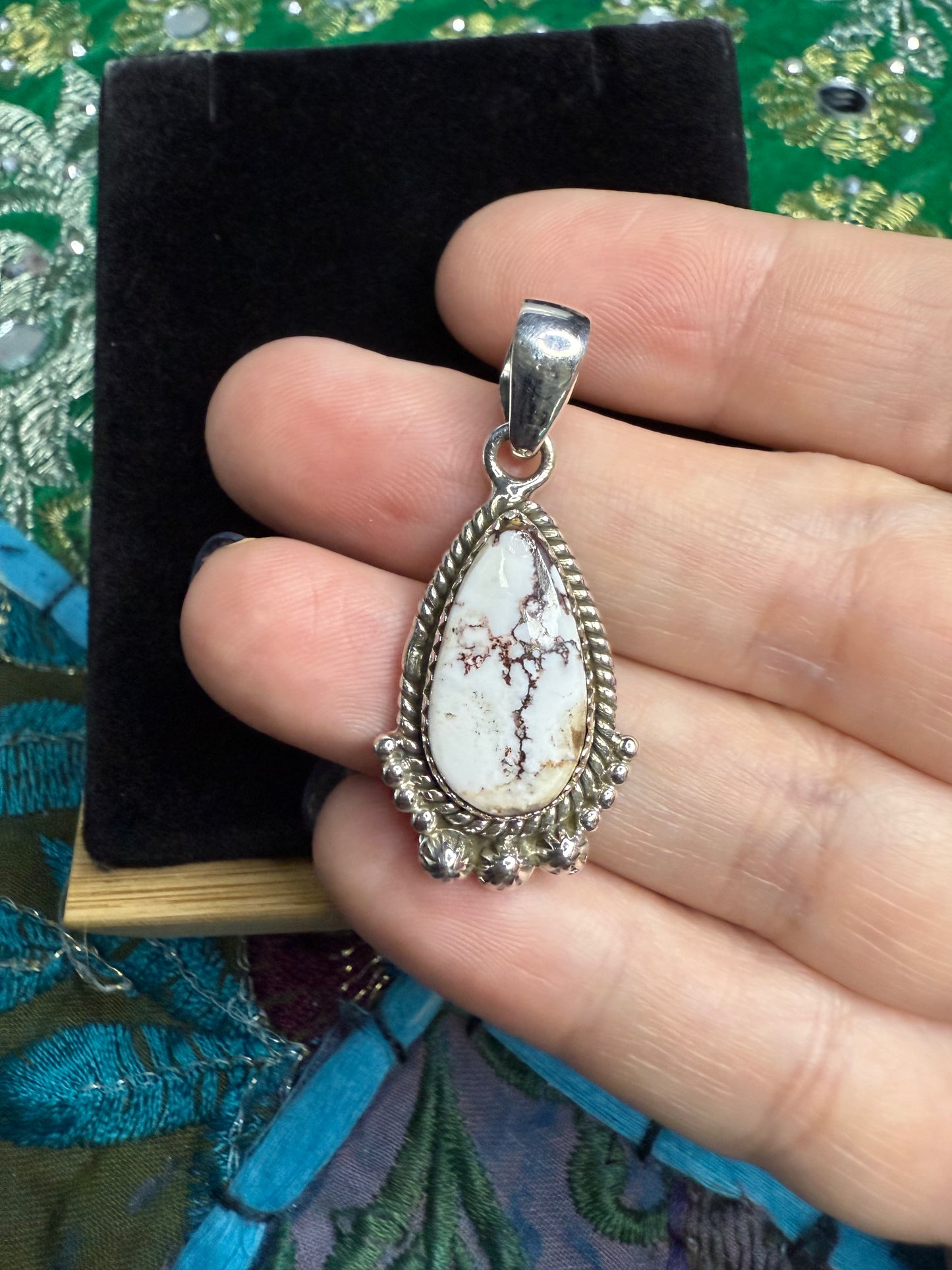 Sterling Wildhorse Pendant