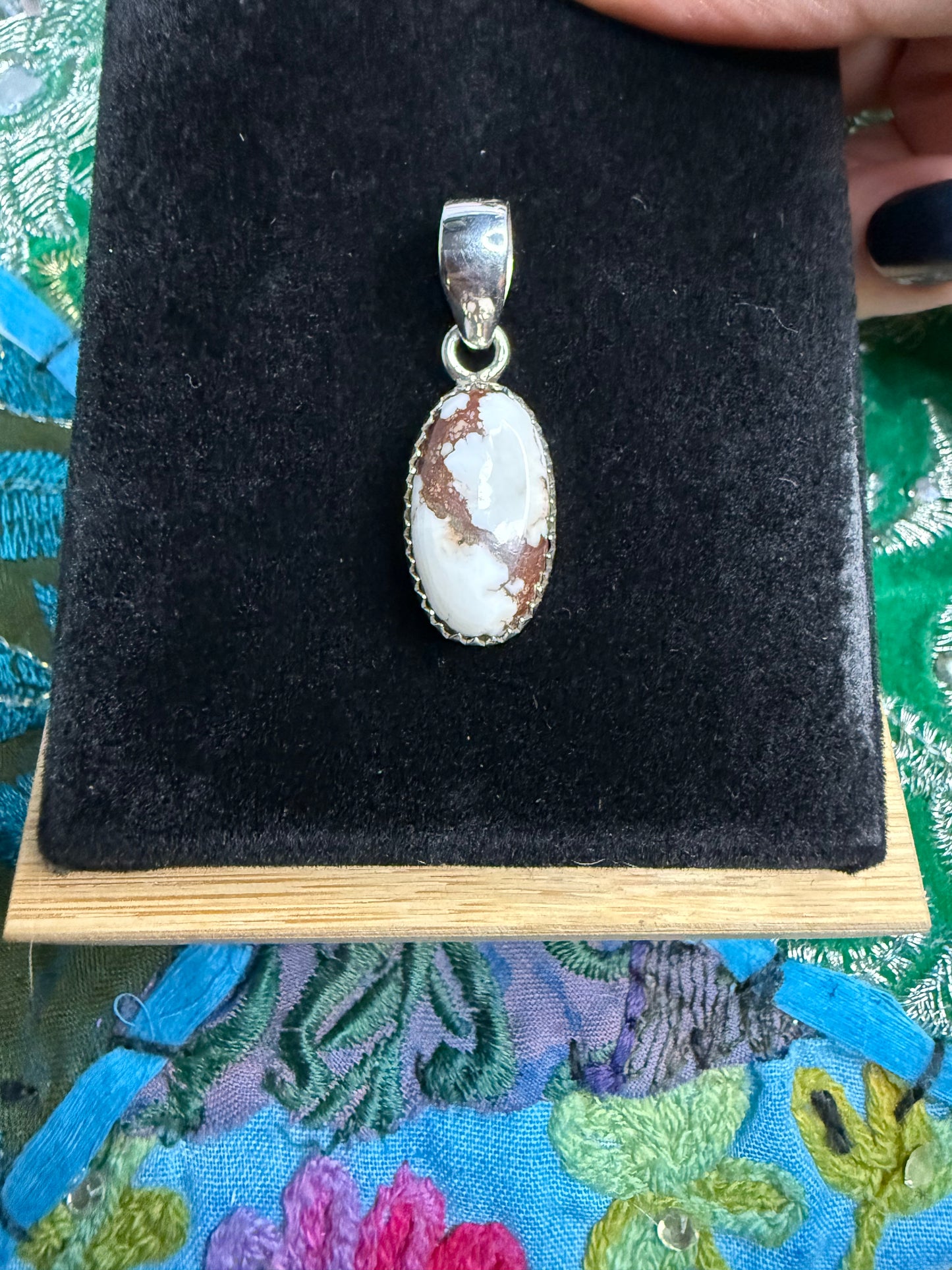 Sterling Wildhorse Pendant