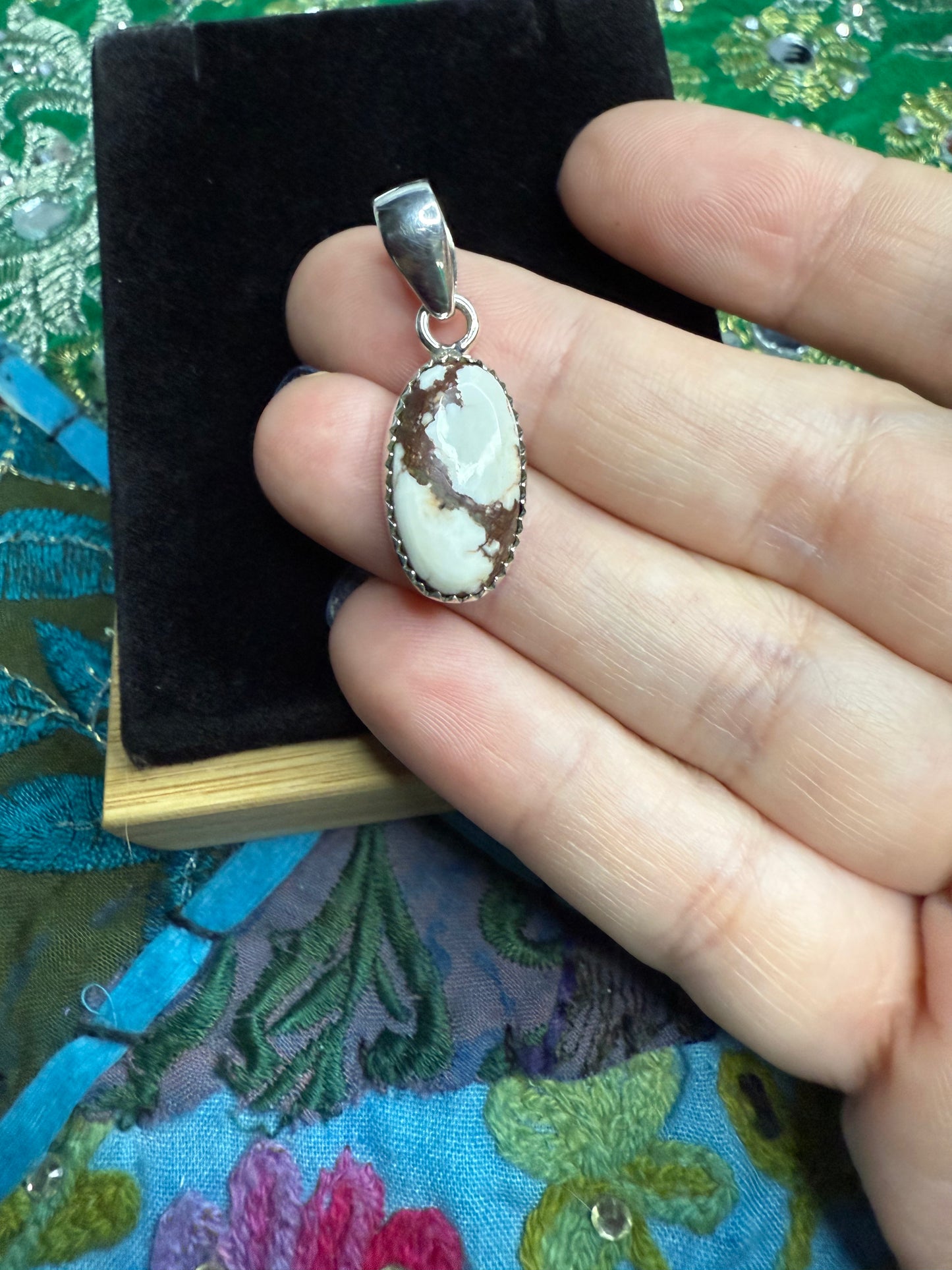 Sterling Wildhorse Pendant