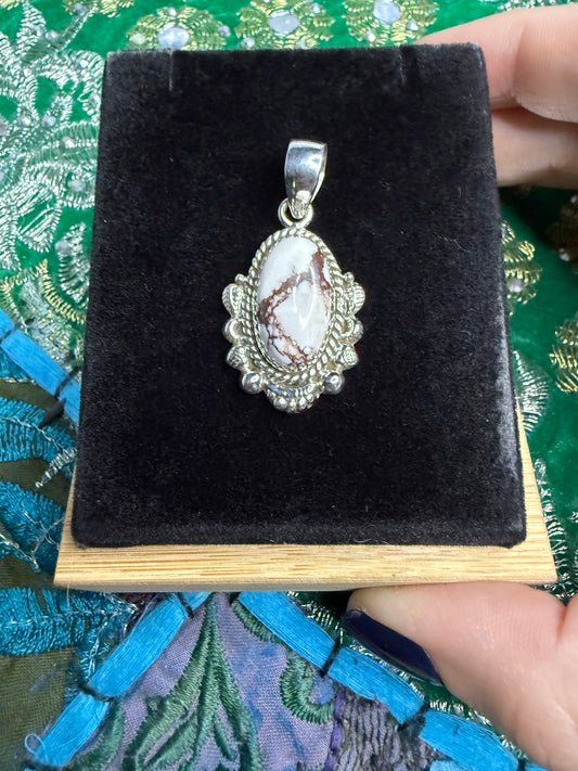 Sterling Wildhorse Pendant