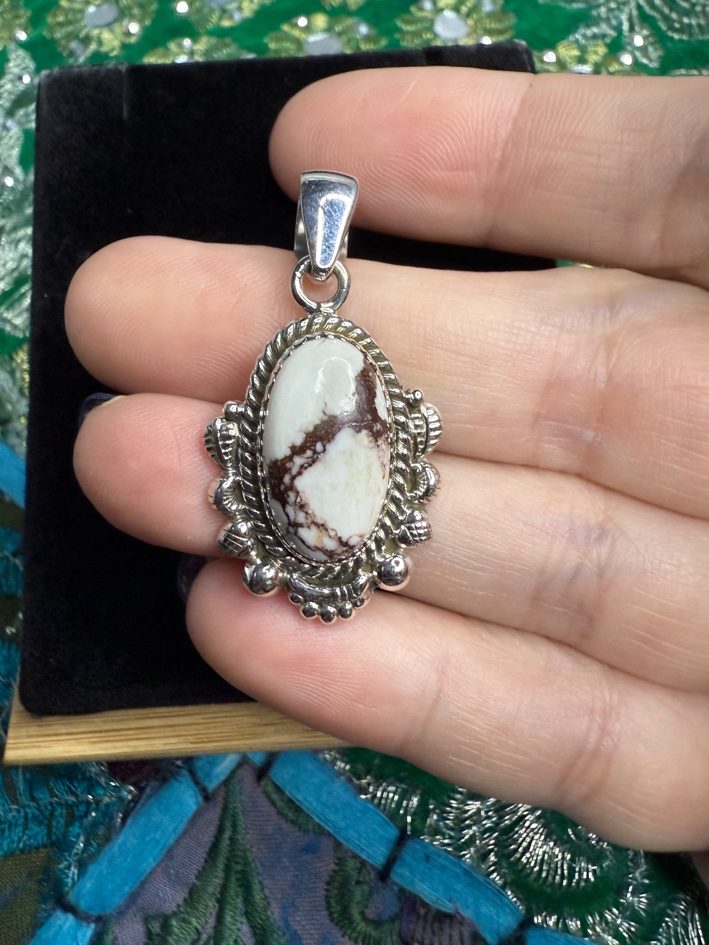 Sterling Wildhorse Pendant