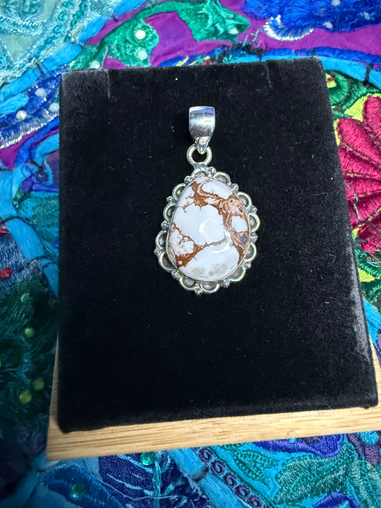Sterling Wildhorse Pendant