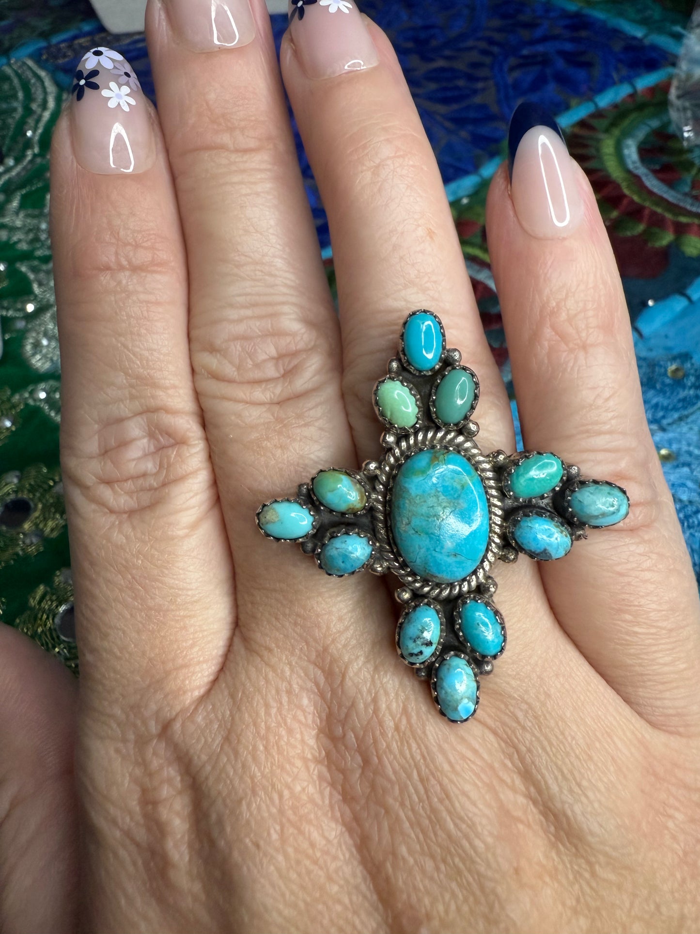 Chunky Turquoise Ring