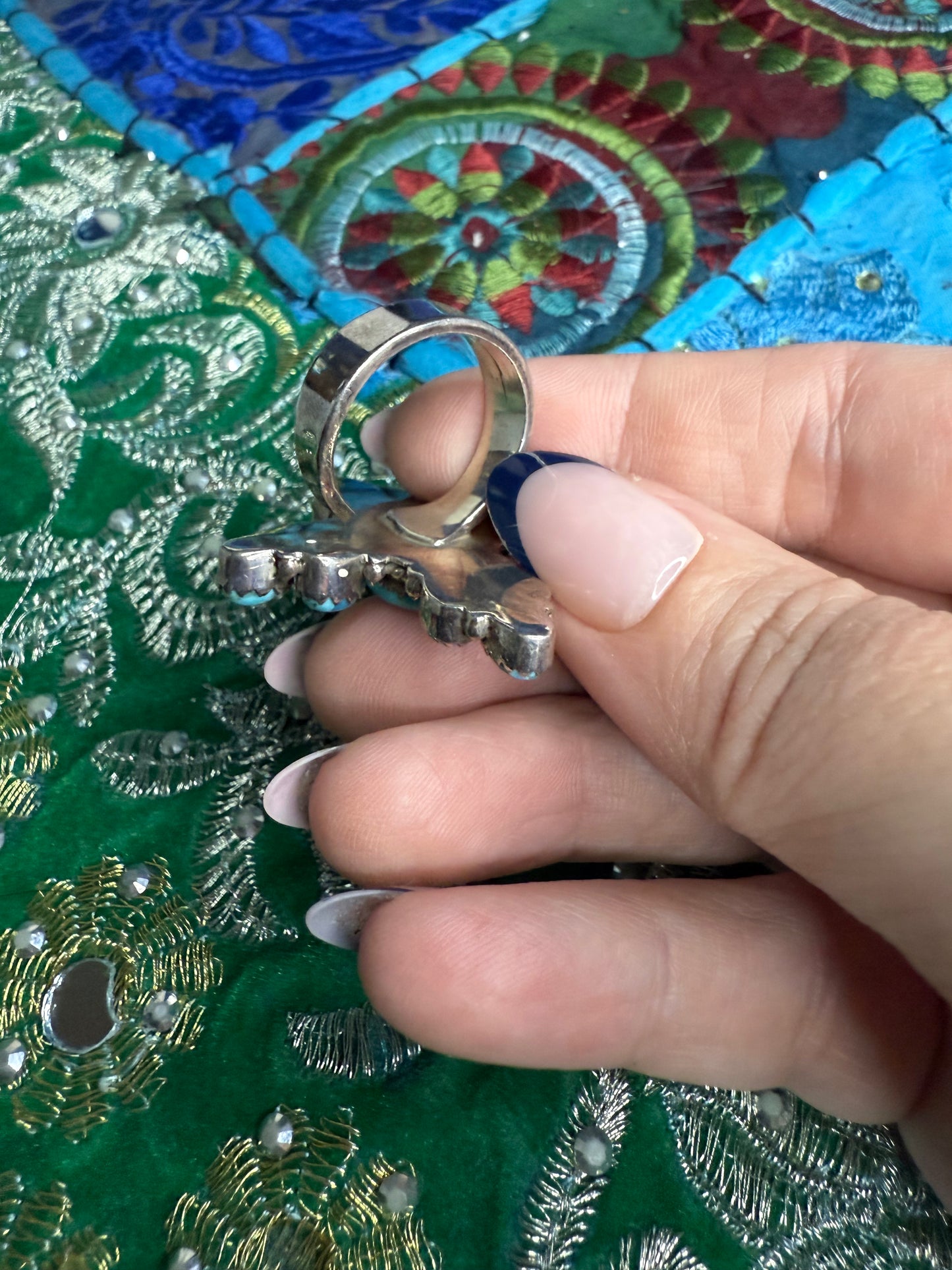 Chunky Turquoise Ring