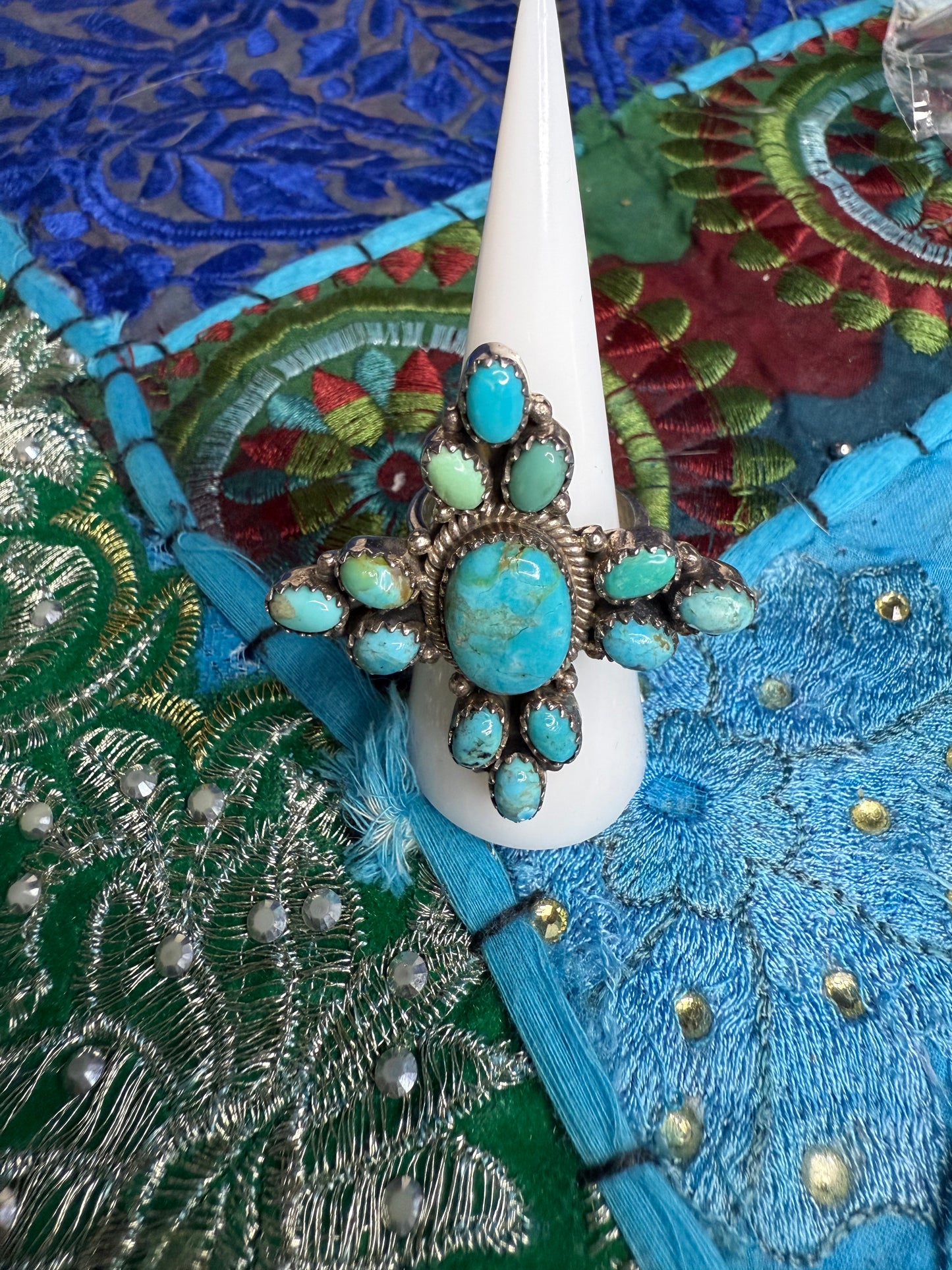 Chunky Turquoise Ring