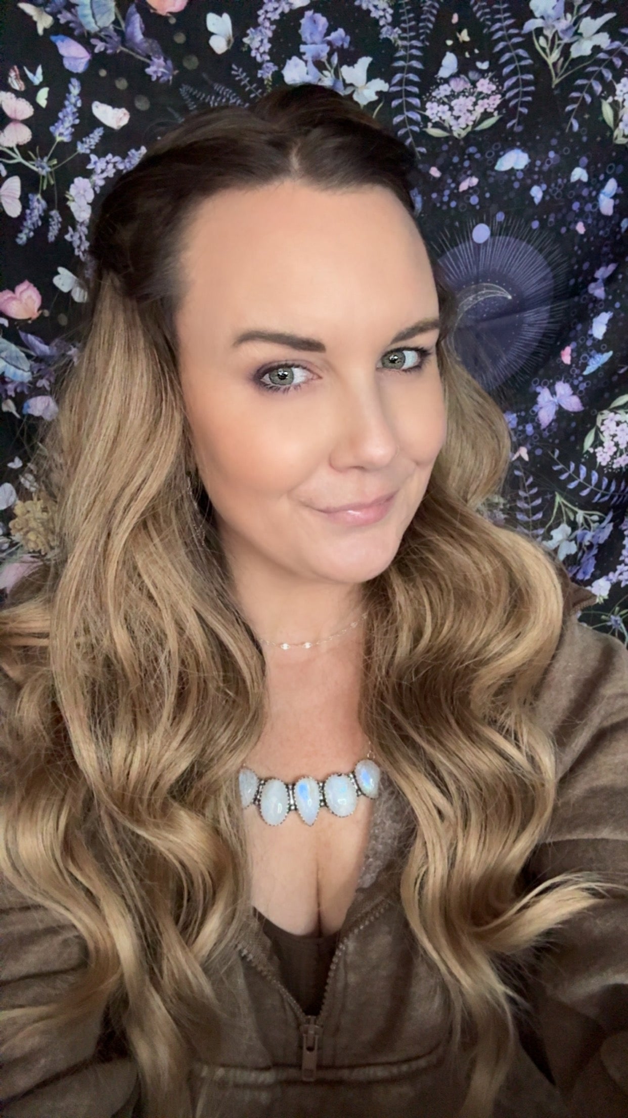 Moonstone Bar Necklave